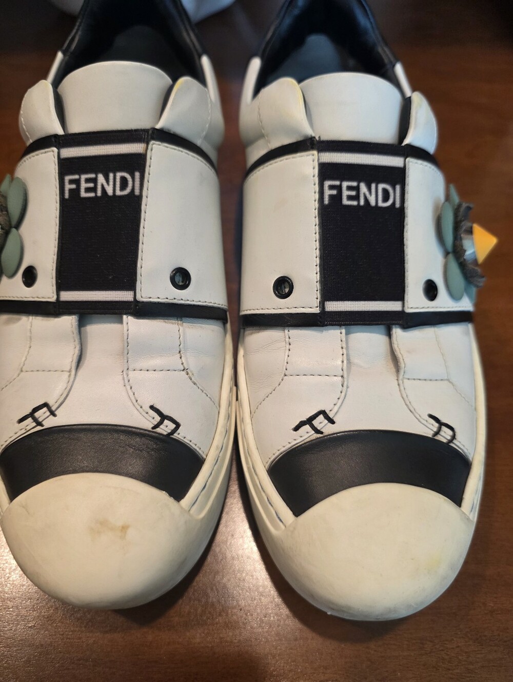 Authentic Fendi Flowerland Slip-on Sneakers, EU 37/US 7 - Picture 5 of 8